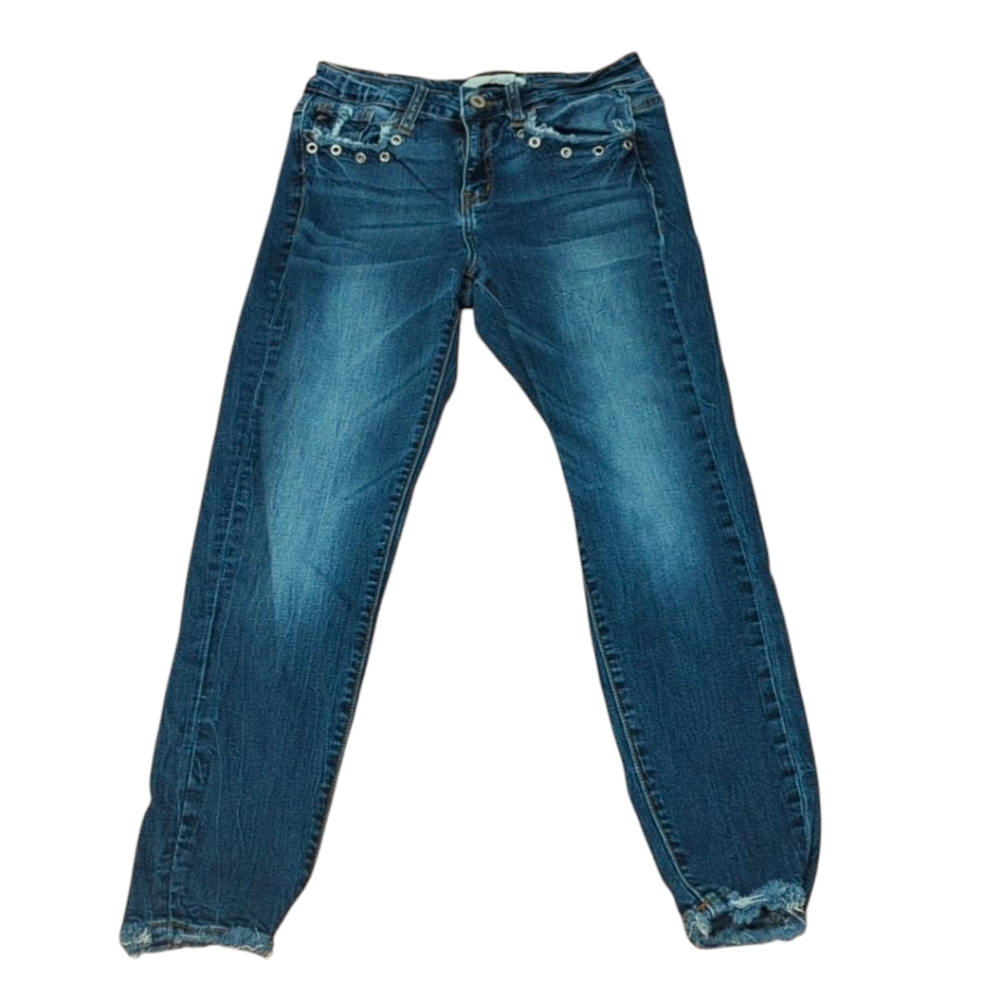 KanCan Mid Rise Ankle Skinny Jeans Size 27